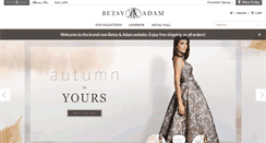Desktop Screenshot of betsyandadam.com